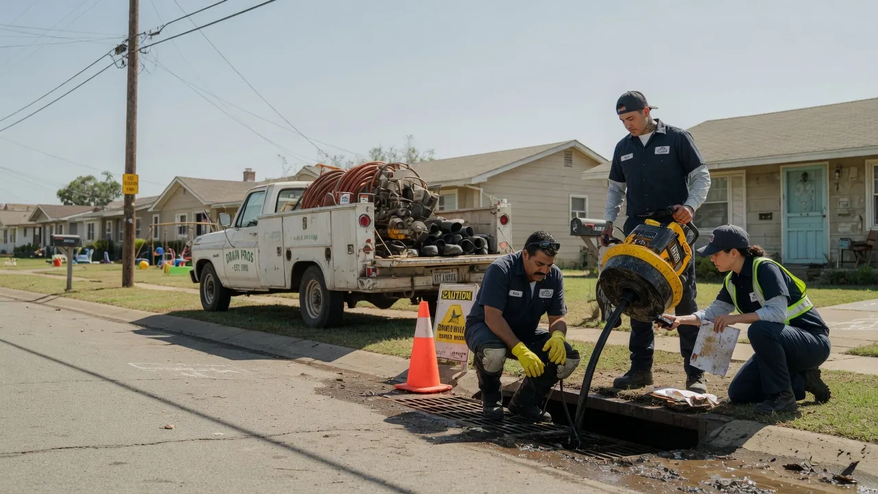 Drain Cleaning in Ottine, TX near me